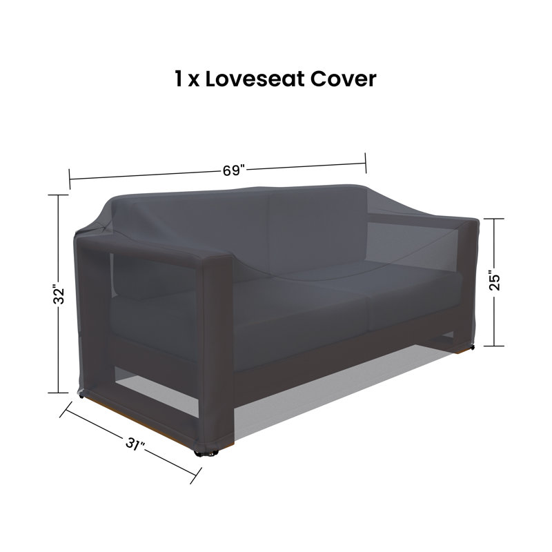 Housse pour causeuse d'extérieur Shay