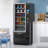Refrigerated Snack Vending Machine with 36 Slots with Bill and Coin Acceptor in Black (KM-VMR-30-BC)