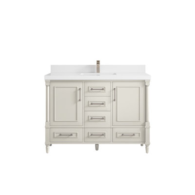 Meuble-lavabo simple avec comptoir 48 po Aberdeen