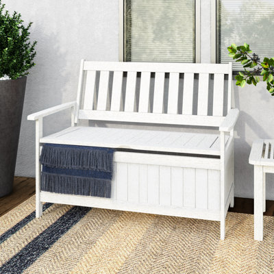 Gwenda Solid Wood Outdoor Bench