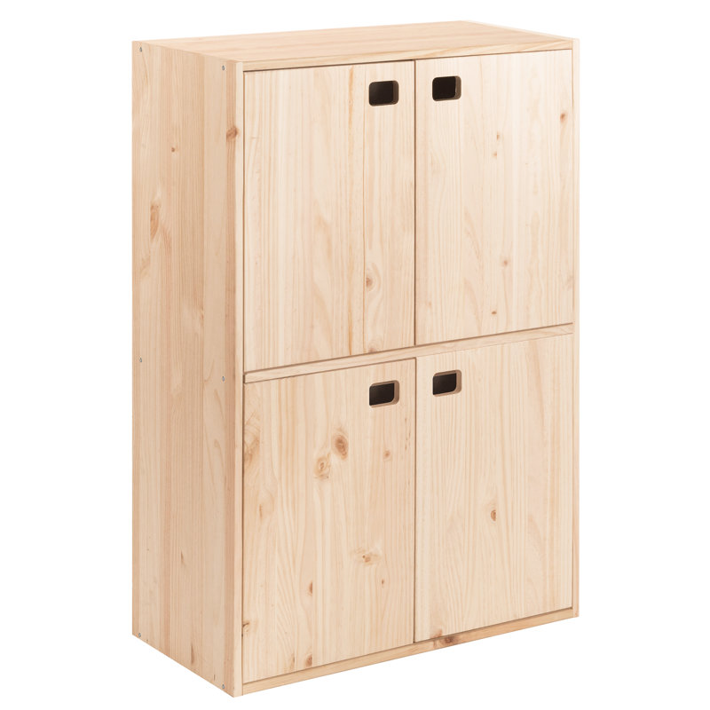 Aylsham 105.4cm H x 70.8cm W Cube Bookcase