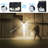 Moyen 58 LED Solar Power Security Wall Lights Outdoor with Motion Sensor Dusk to Dawn-40815083