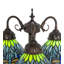 Lampe de table libellule 23 po Tiffany