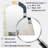 Ivory Illusions Abstract Shapes I - Abstract Shapes Irregular Shape Mirror, White Asymmetrical Unique Wall Mirror, Printed Metal Art-1146187520