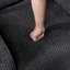 Causeuse inclinable double avec tissu texturé en microfibre Morfudd