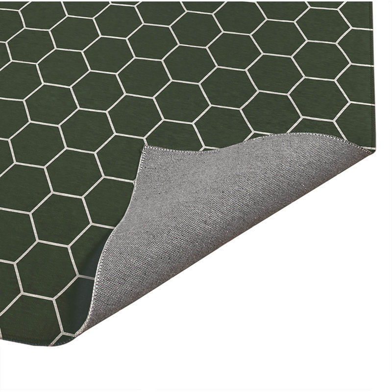 Paillasson Comb, L 36 po x L 60 po, Vert