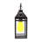 14.17 Outdoor Vintage Solar LED Lantern with Wall Hook & Dusk-to-Dawn Auto Sensor-91983632