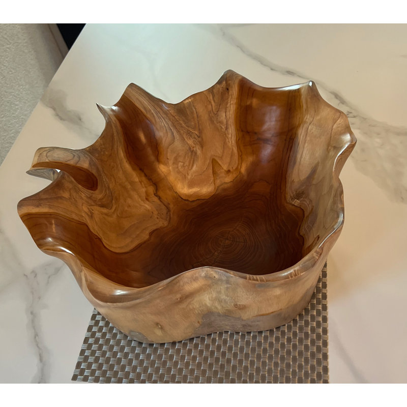 Kattamuri Wood Decorative Bowl