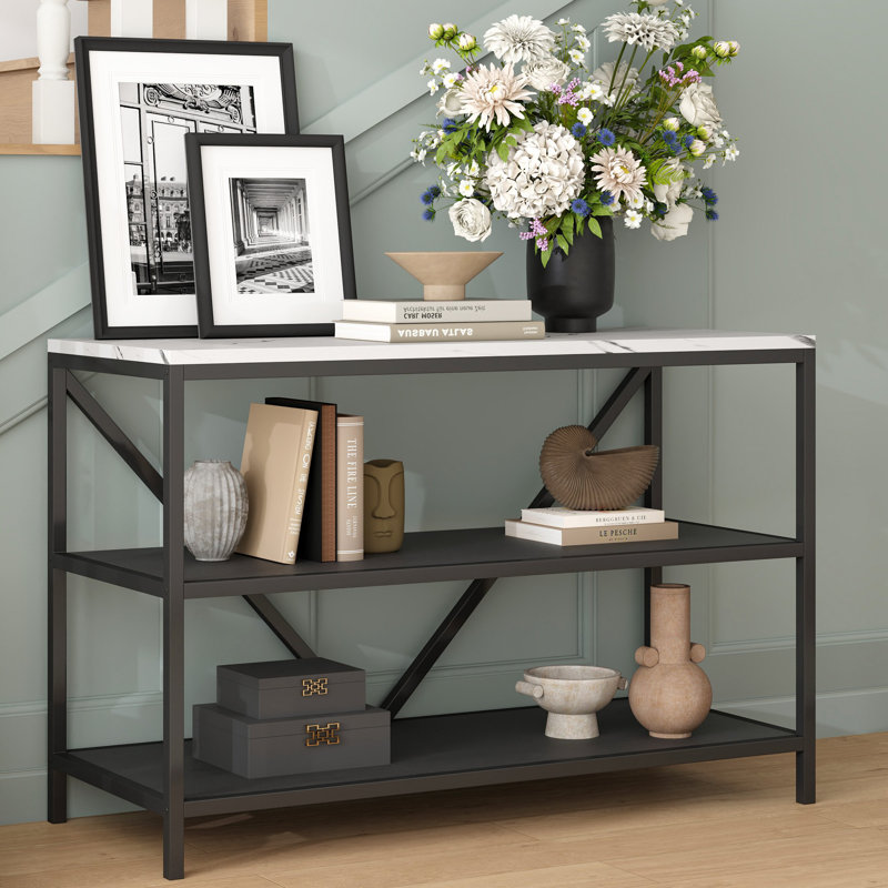 Inas 3-Layer Console Table Kitchen Island