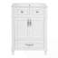 Meuble-lavabo 24 po avec lavabo en céramique-705694184