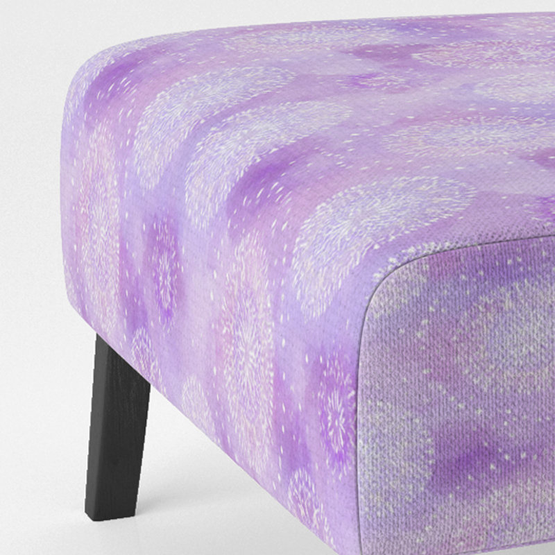Fauteuil de chambre Abstract, Pantoufle sans accoudoirs