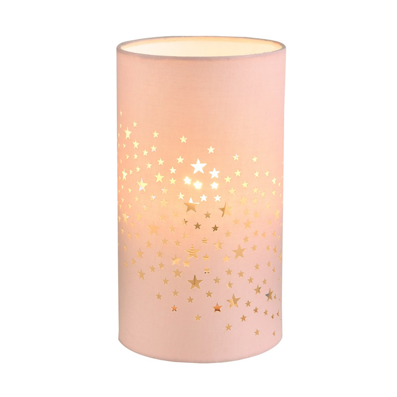 Rakha Fabric Novelty Lamp, Pink