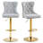 Swivel Adjustable Height Bar Stools With Metal Footrest Set Of 2-105787305