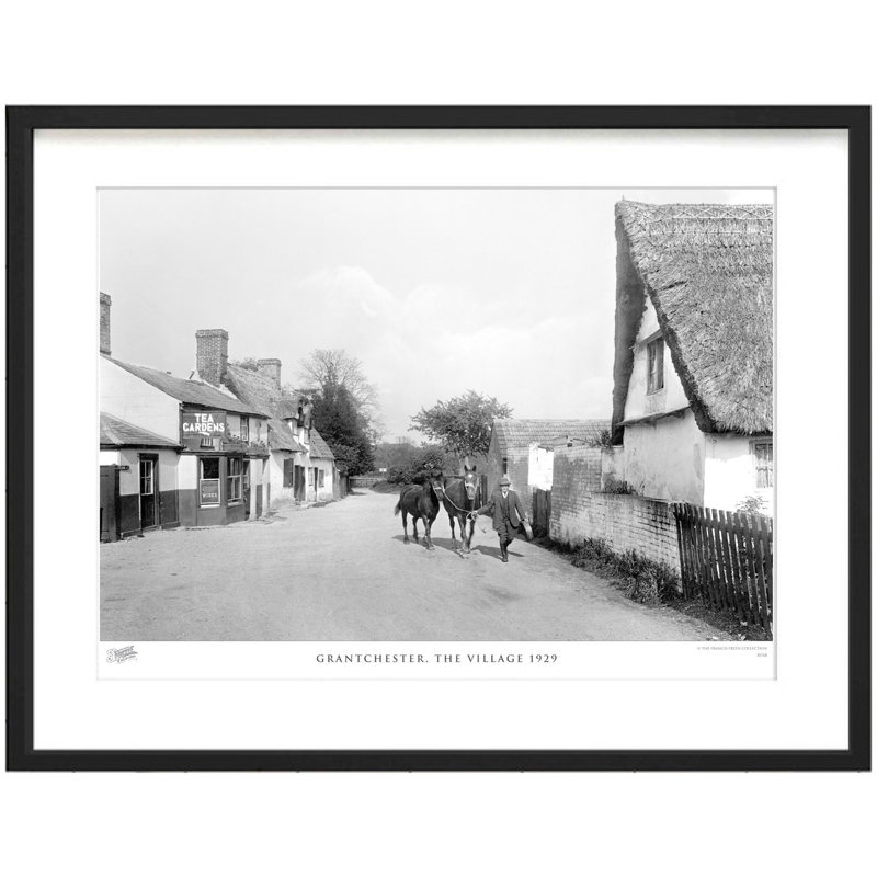 Grantchester, The Village 1929 by Francis Frith - Single Picture Frame Print, 45cm H x 60cm W x 2.3cm D