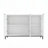 Minimalist Striped Sideboard Cabinet - MDF High-Gloss Finish with Black Legs & Gold Accents, Multi-Room Storage (66.14lb Top Load) Easy 40-Minute Assembly-340668153-384204592