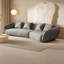 Canapé de luxe minimaliste de style italien léger