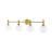 4 - Light Bathroom Vanity Light With Globe Glass-310979940