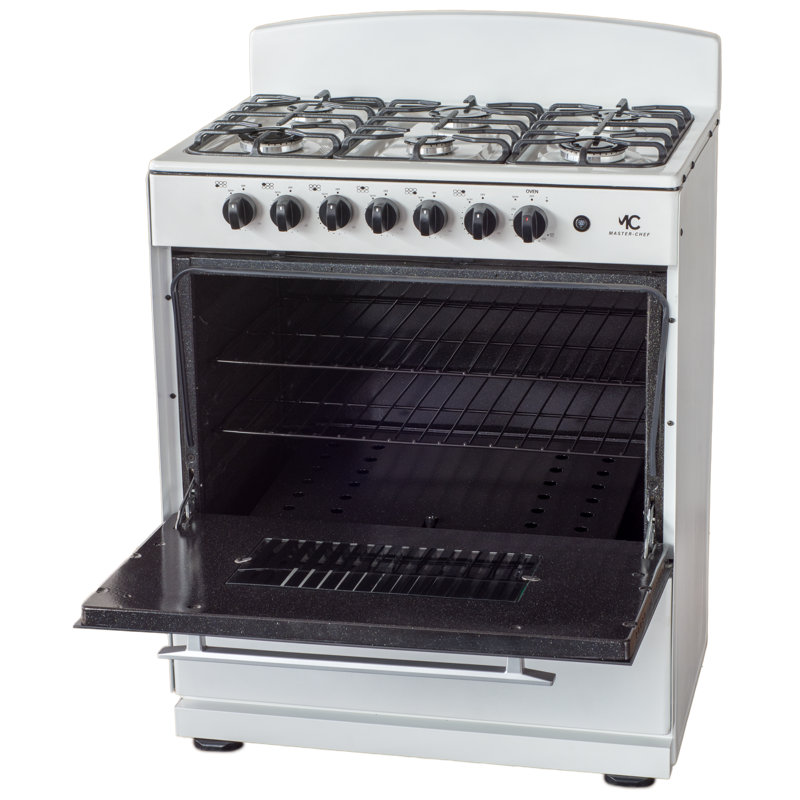 30" Freestanding Range With 4.0 Cft Oven Capacity - 6 Italian Sabaf Sealed Burners â€“, White