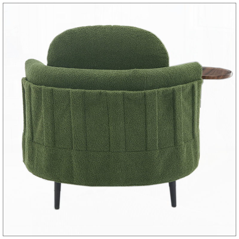Fauteuil d'appoint 42,5 po pour le salon, Vert