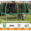 Trampoline carré extérieur 8X14FT - Long gobelet rectangulaire pour enfants et adultes | Jeu de gymnastique dans la cour arrière-115328704