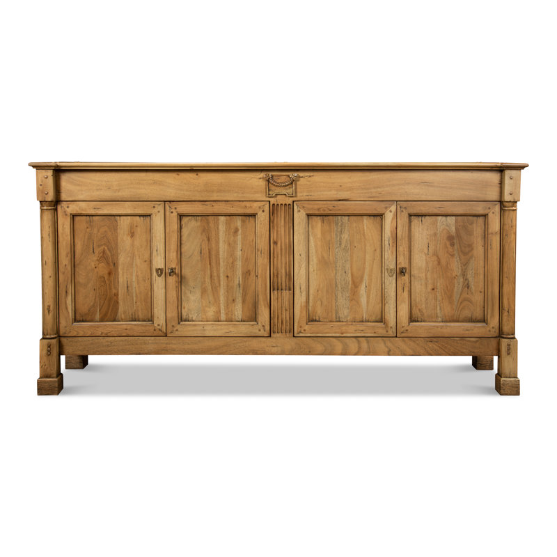 Carreiro 79'' W Solid Wood Sideboard, Driftwood