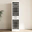 Armoire à vin modulaire 28 en noyer brun terreux - ajoute de la chaleur à la maison-118276461-118276462