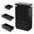 Tall Dresser With Led Lights, Glossy Wood Dresser With 6 Deep Chests Of Drawers For Bedroom-1590144877