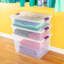 Contenant de rangement avec couvercle transparent Sterilite