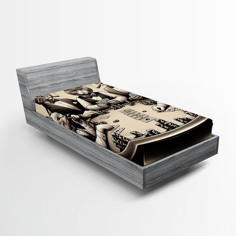 Microfiber Fitted Sheet, Twin