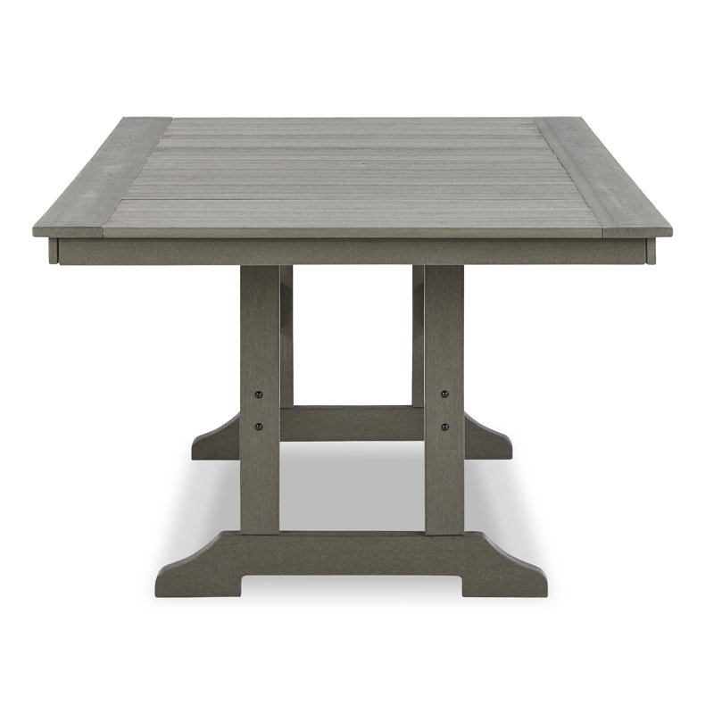 Table de salle à manger d'extérieur avec 6 chaises Visola