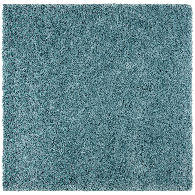 Delane Area Rug, Light Blue, Square 5'3"