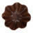 Round Stoneware Ruffled Bowl with Reactive Glaze