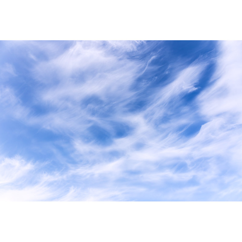 Magnifique ciel bleu et nuages par Ewg3D, H 12 po x l 18 po