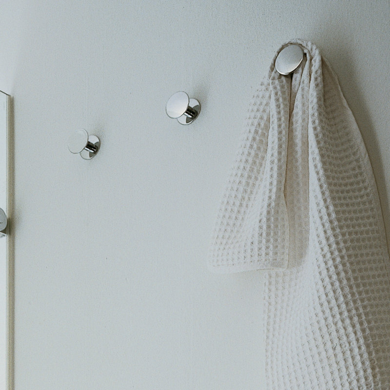 Arch Single Robe Hook, Polished Chrome