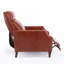 Fauteuil inclinable par pression Biscoe - caramel