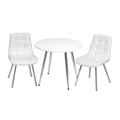 Paulita Kids 3 Piece Play Or Activity Table and Chair Set