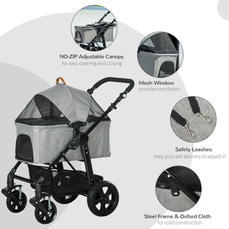Foldable Pet Stroller