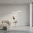 Stockham 1-Light Chandelier Round Circle LED Kitchen Island Pendant Remote Dimming-88581881-88581882