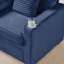 Repose-pieds de rangement surdimensionné multifonctionnel avec revêtement en chenille moelleuse, compartiment caché et port de charge USB-119117341