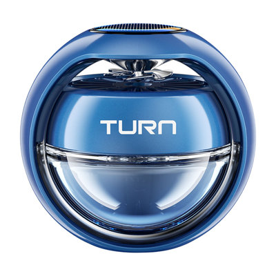 Kondieu Smart Parfumeur de voiture à énergie solaire, diffuseur d'aromathérapie avec ventilateur doux, décoration intérieure élégante pour véhicules, subtile et diffusion d'huile de parfum 50 ml
