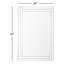 Miroir d'appoint mural Alfredo