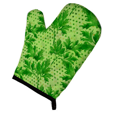 Caroline's Treasures Floral Oven Mitt