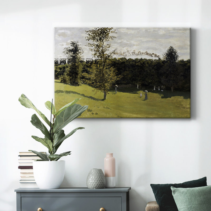 Monet - Toile tendue avec châssis, H 12 po x l 18 po