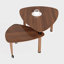 Table basse rotative moderne à 360 degrés-2011445494