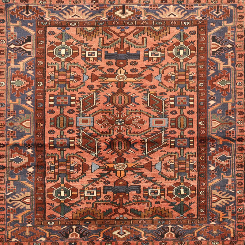 Oriental Indoor Rug, Square 7'