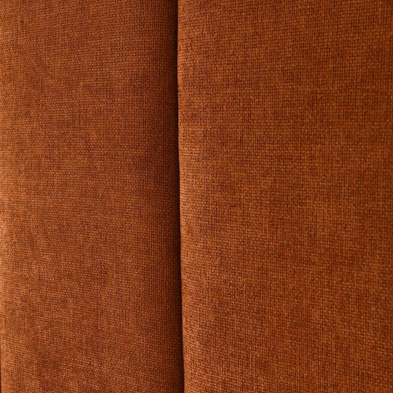 Coletti Hydraulic Lift Up Storage Upholstered Platform Bed, Burnt Orange Linen, California King