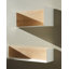 U Oak Solid Wood Accent Shelf-35994753-35994751