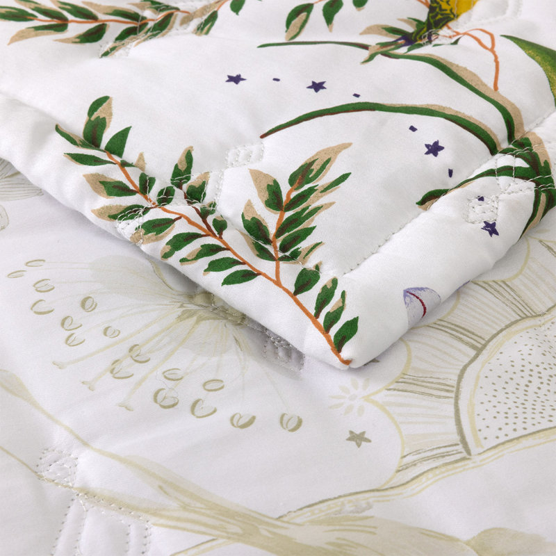 Botanic Quilted Coverlet, King