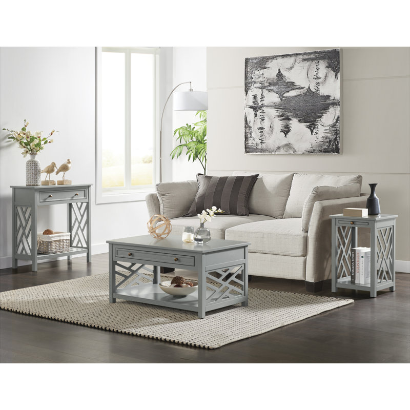 81.28cm Console Table, Grey