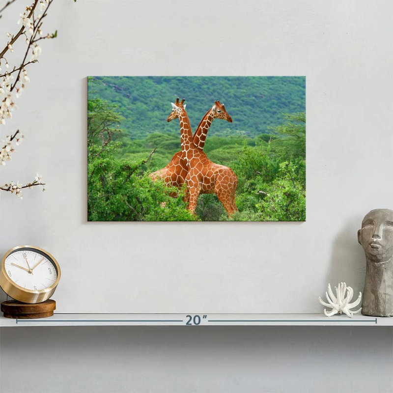 Crowle Giraffe Love, H 8 po x l 12 po